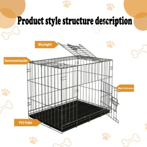 Metal Pet Cage for Dogs And Cats