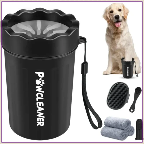 7 in 1 Dog Paw Cleaner for Dogs & Cats